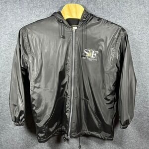 Cheneral San Francisco Embroidered Hooded Jacket Mens M